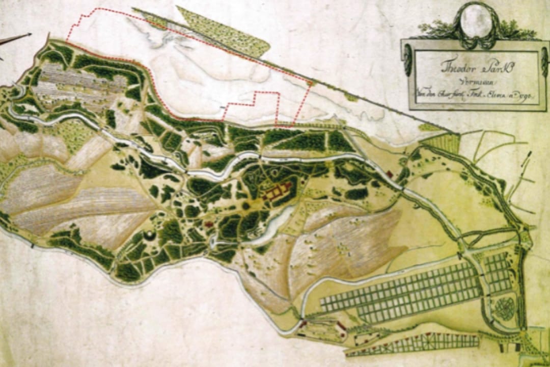 Das neu erschlossene Areal des zukünftigen Tucherparks